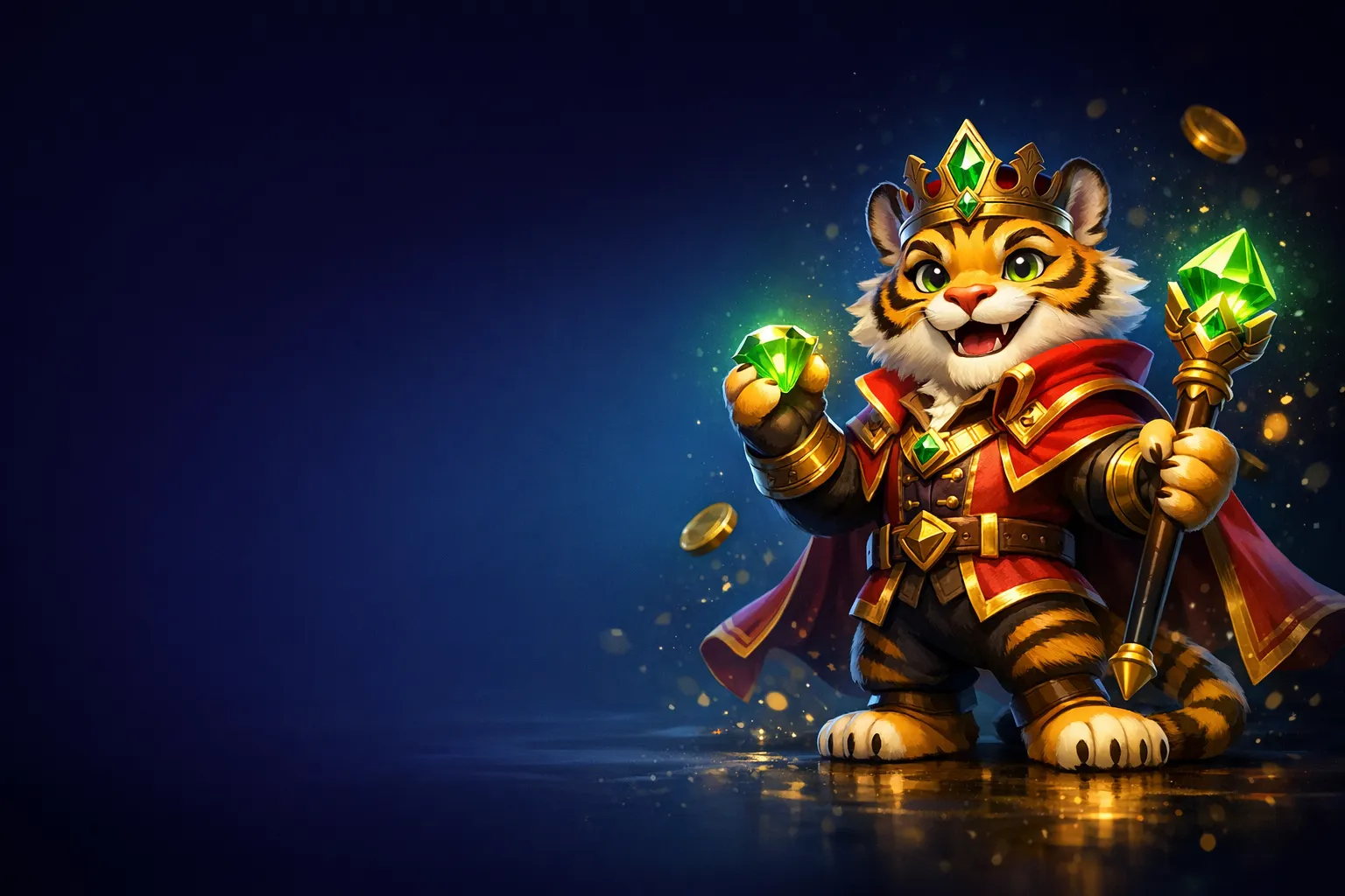 Futuristic glowing jili-themed 3D mascot with deep navy background and gold accent lighting for BetJili app page